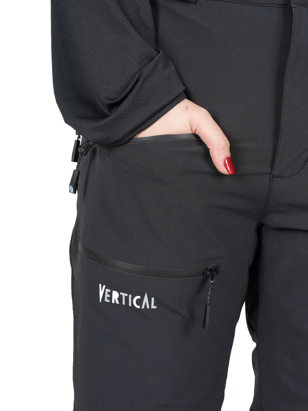 Pantalon Windy Spirit MP+ Vertical Femme – imperméable membrane MP+ 15K/15K, softshell technique avec guêtres intégrées, idéal pour le ski de randonnée et l'alpinisme
