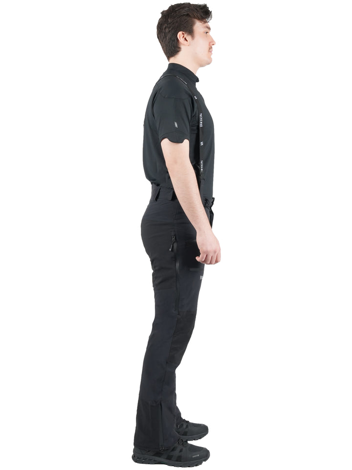 Pantalon Windy Spirit MP+ Vertical Homme – imperméable membrane MP+ 15K/15K, softshell technique avec guêtres intégrées, idéal pour le ski de randonnée et l'alpinisme