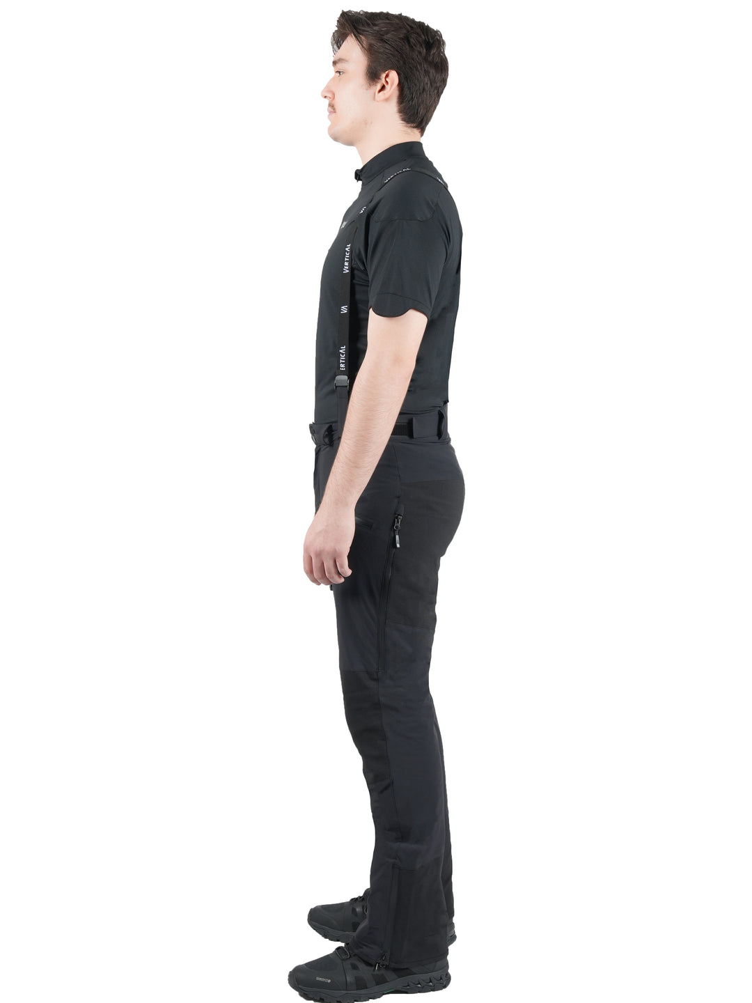 Pantalon Windy Spirit MP+ Vertical Homme – imperméable membrane MP+ 15K/15K, softshell technique avec guêtres intégrées, idéal pour le ski de randonnée et l'alpinisme