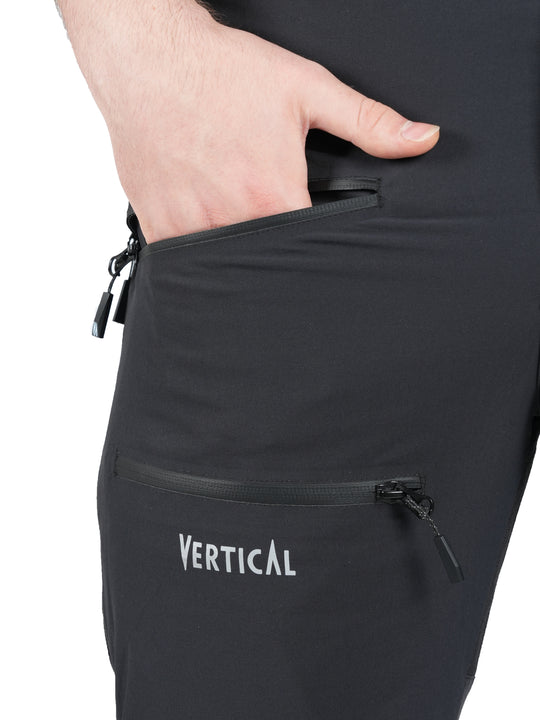 Pantalon Windy Spirit MP+ Vertical Homme – imperméable membrane MP+ 15K/15K, softshell technique avec guêtres intégrées, idéal pour le ski de randonnée et l'alpinisme