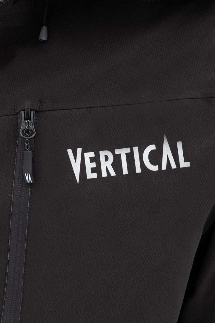 Veste outdoor Windy MP+ - vue de profil avec coutures thermosoudées étanches