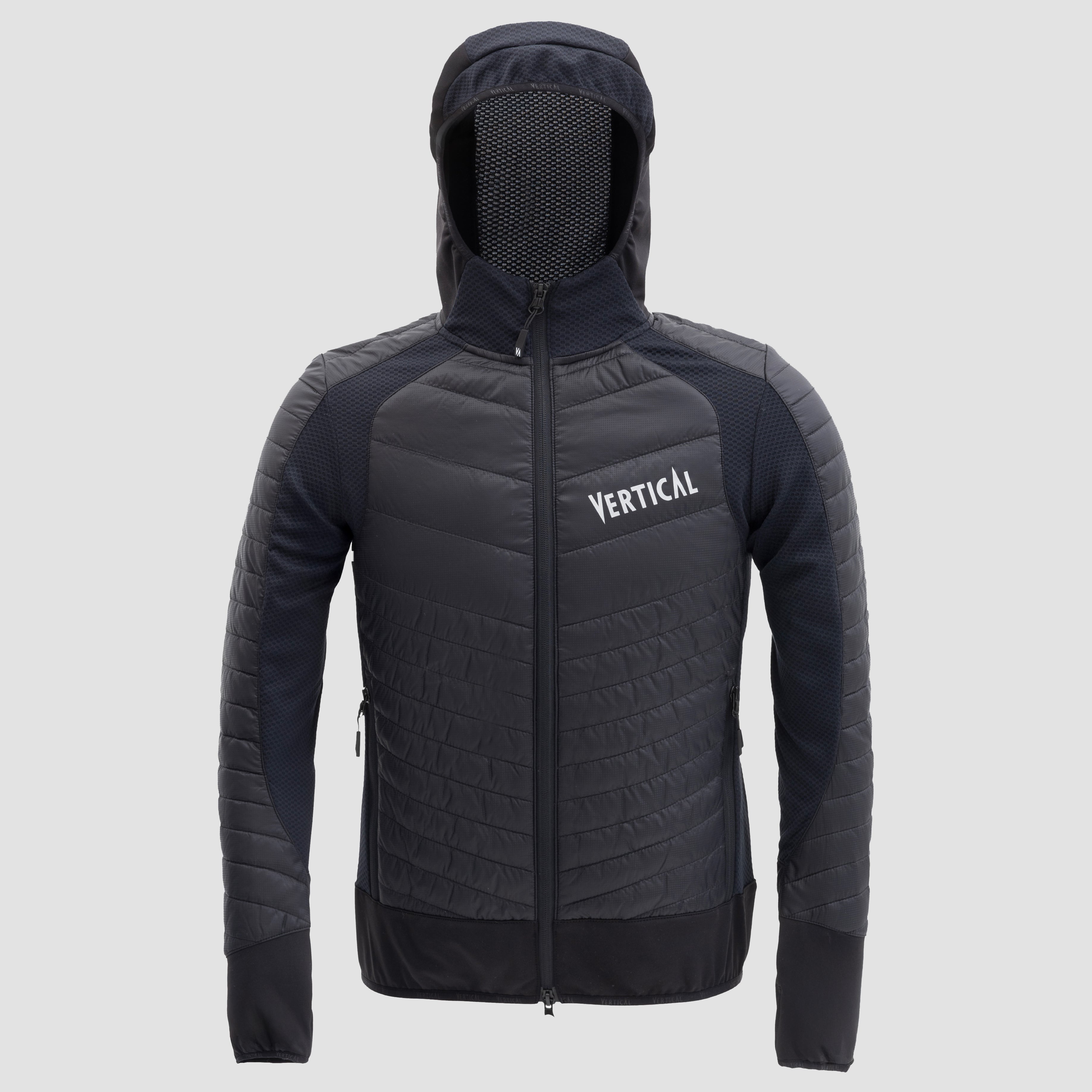 Veste hybride isolante femme avec isolation Sorona Aura et tissu ripstop déperlant respirant