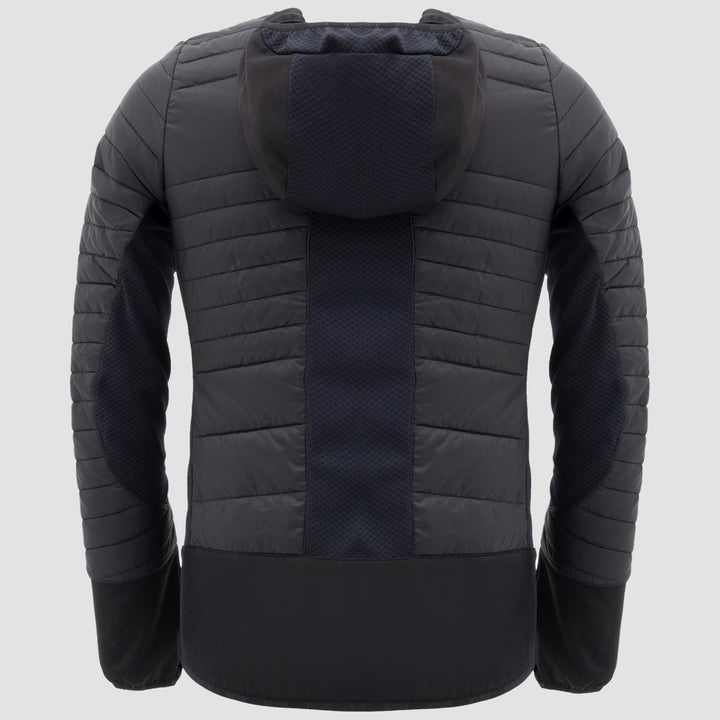 Veste technique outdoor avec zones matelassées ciblées et fermetures imperméables