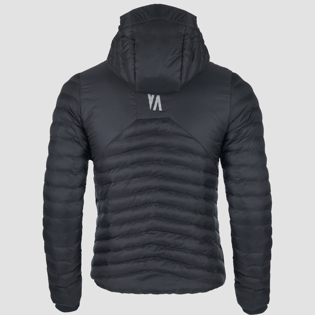 Veste isolante compacte avec zones matelassées ciblées et tissu déperlant respirant