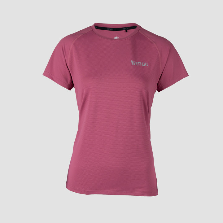 T-shirt technique manche courte avec tissu mesh 3D respirant et protection anti-UV UPF 50+