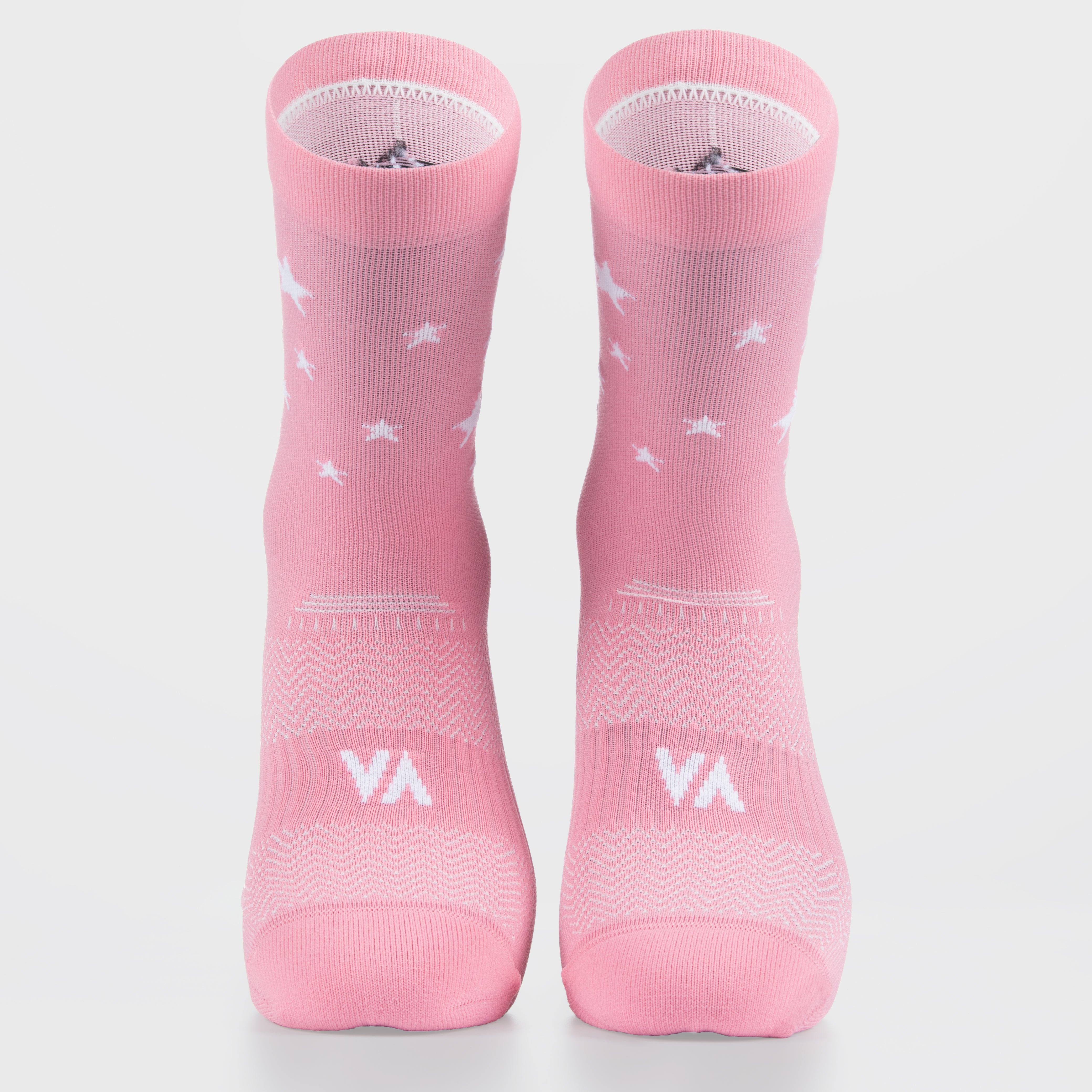 Chaussettes Licorne Vertical – motif licorne brodé, fils techniques respirants sans couture, renforts talon et pointe, idéales pour le sport et le quotidien