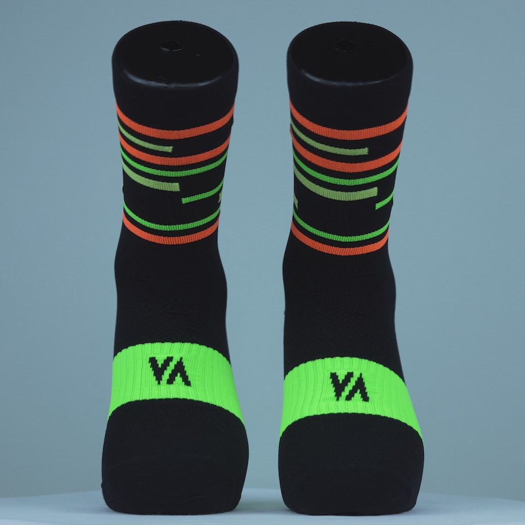 Stripe Fluo Socks