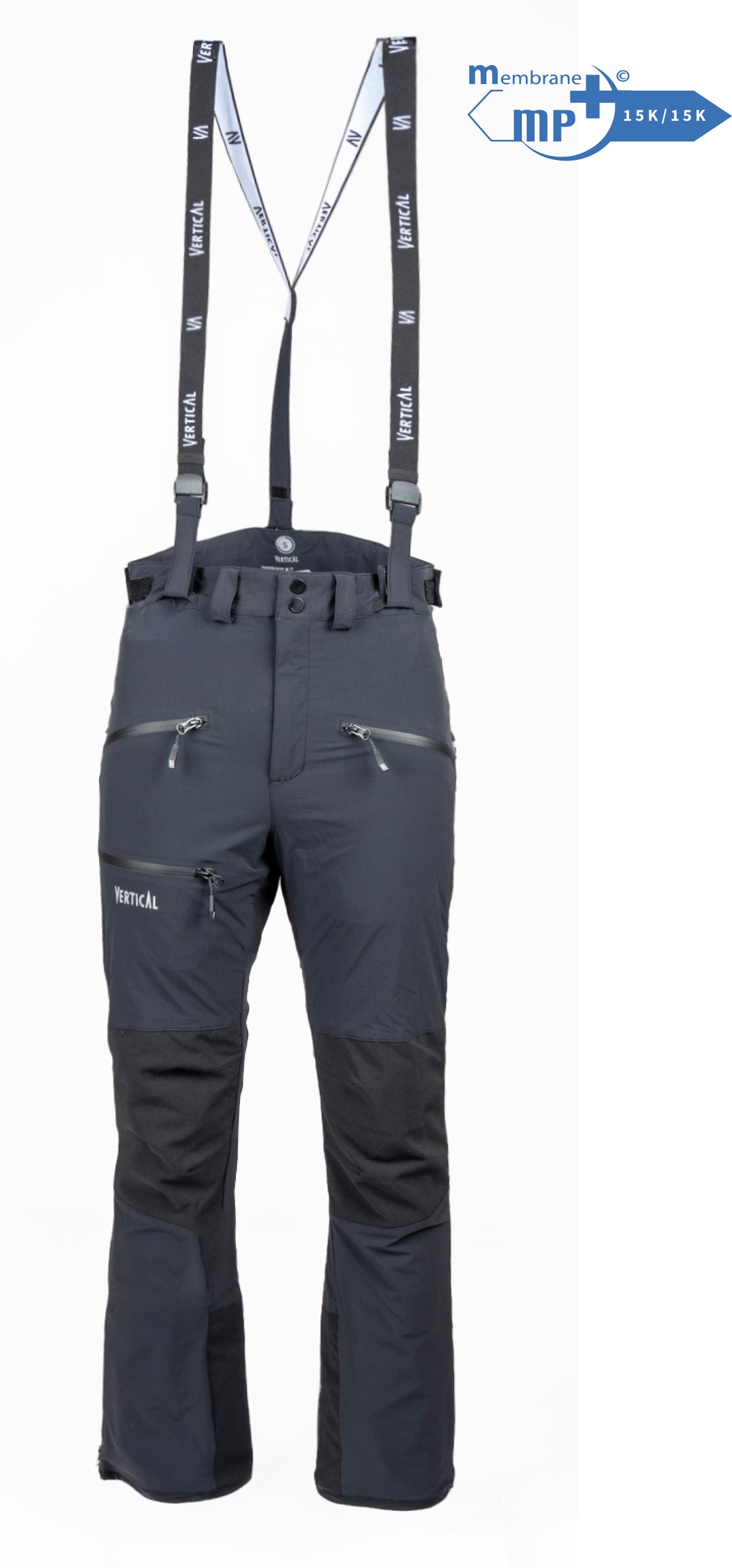Pantalon ski Windy Spirit MP+ femme - vue complète avec membrane imperméable 15K et softshell