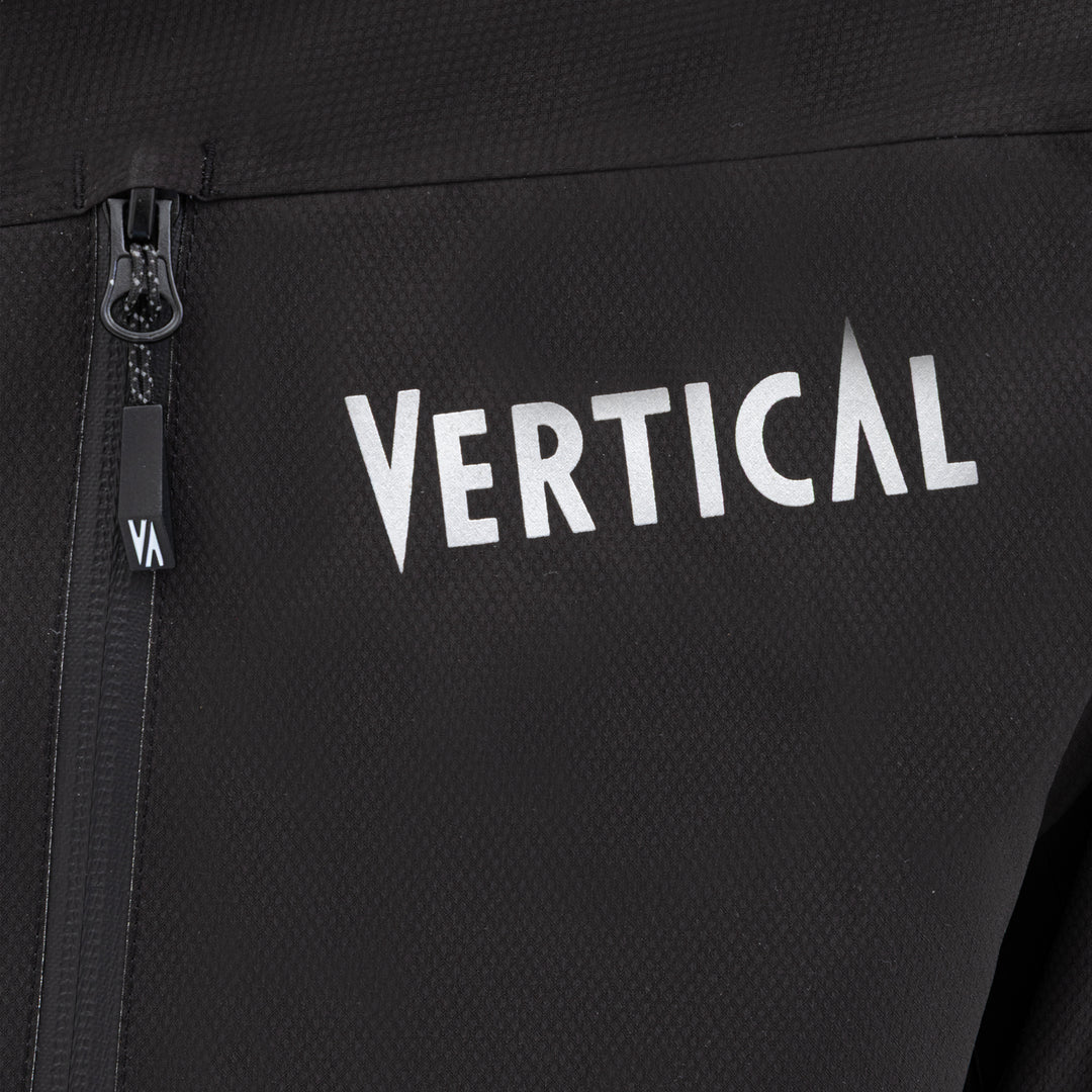 Veste outdoor Windy MP+ - vue de profil avec coutures thermosoudées étanches