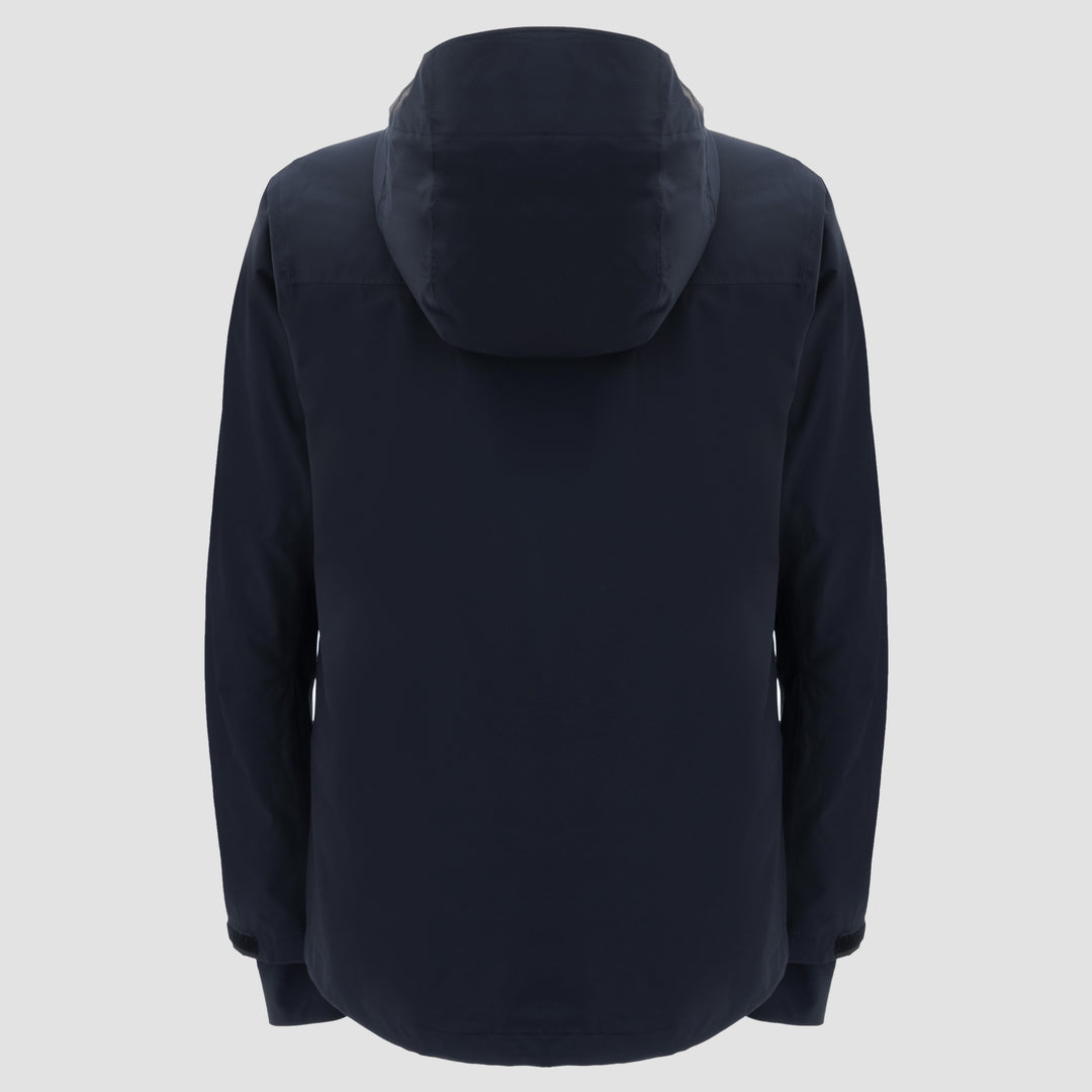 Veste technique ski avec ventilations sous bras et jupe pare-neige amovible