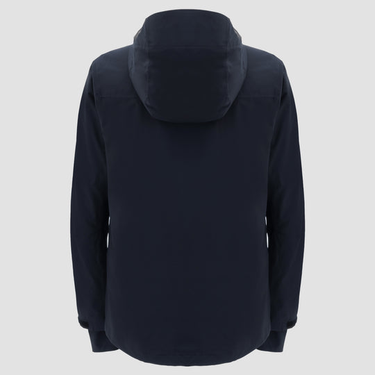 Veste technique ski avec ventilations sous bras et jupe pare-neige amovible