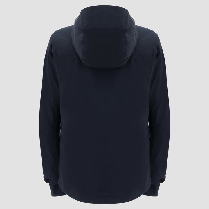 Veste technique ski avec ventilations sous bras et jupe pare-neige amovible